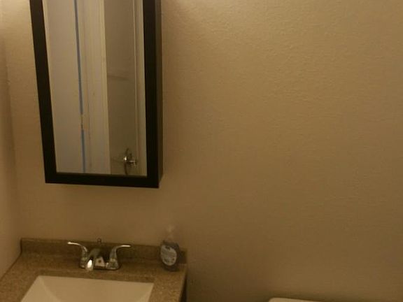 New bathroom vanity & toilet