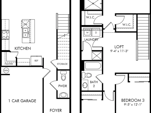 Pelican Plan, Meritage Homes at Central Park