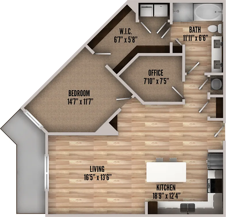 Floor plan A10