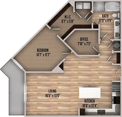 Floor plan A10