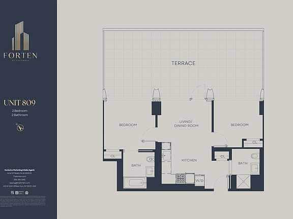 2nd image of 410 W 126th St #809