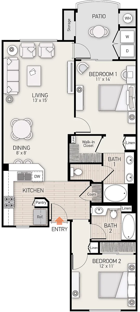 Floor plan Residencia - Plan 5