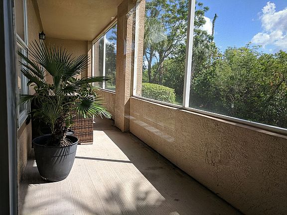 Lanai with mangrove view