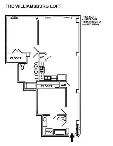 Floor plan Williamsburg