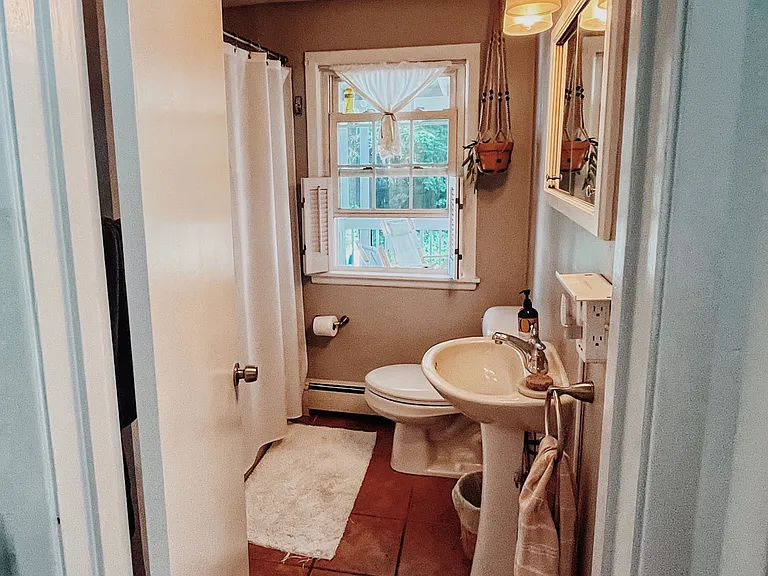 Full bathroom on first floor