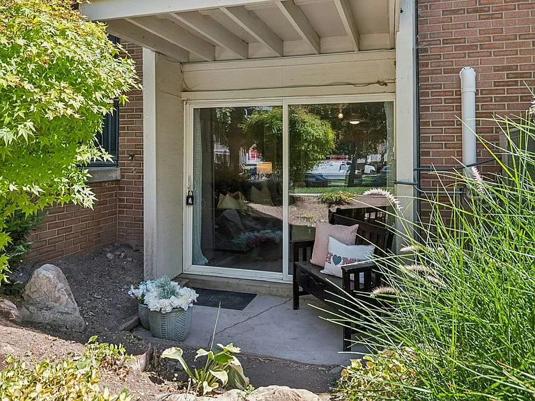 Private patio