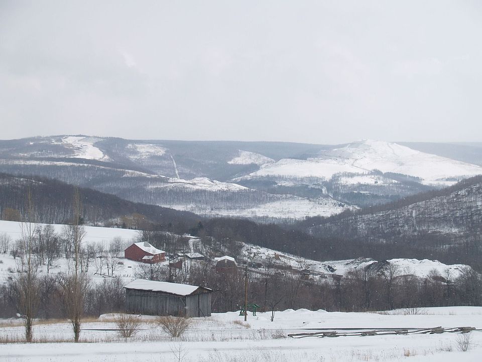 Winter view from front
