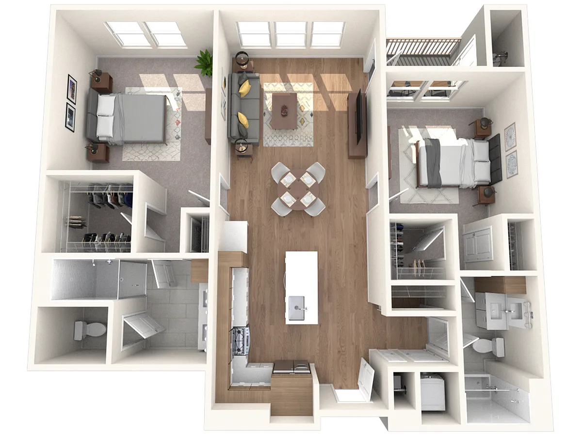 Floor plan B8