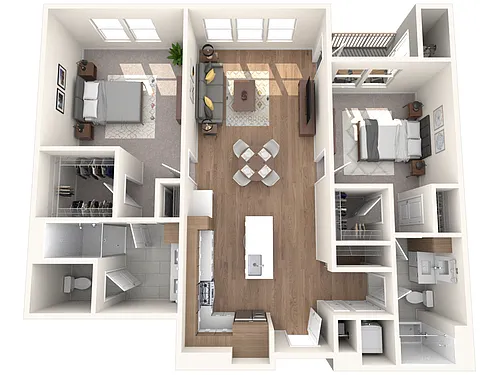 Floor plan B8