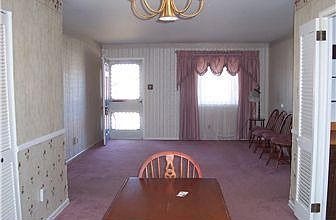 Dining Room View Of Living Room & Entrance