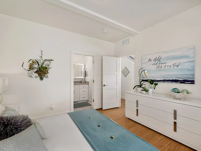 Master bath from master bedroom