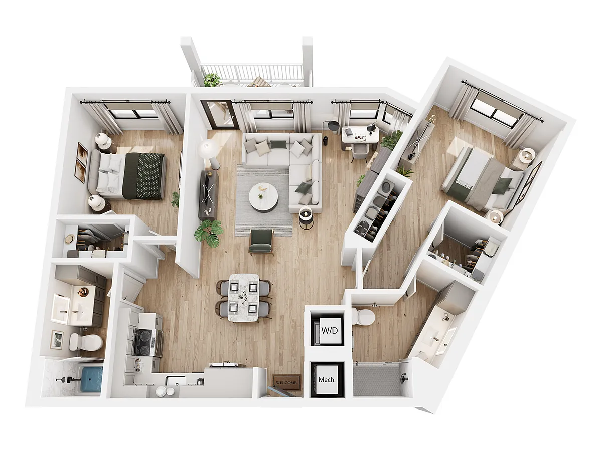Floor plan A1