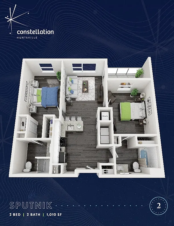 Floor plan C1 - Artemis 1