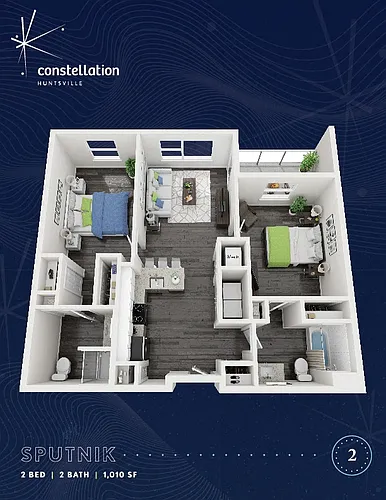Floor plan C1 - Artemis 1