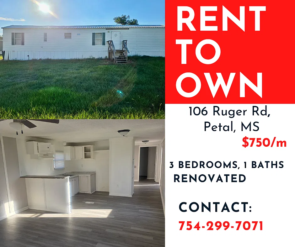 3 bed, 980 sqft, $750 — Photo 1