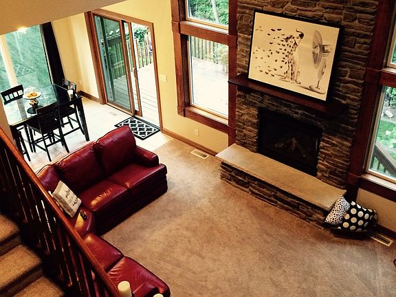 Two stories open concept