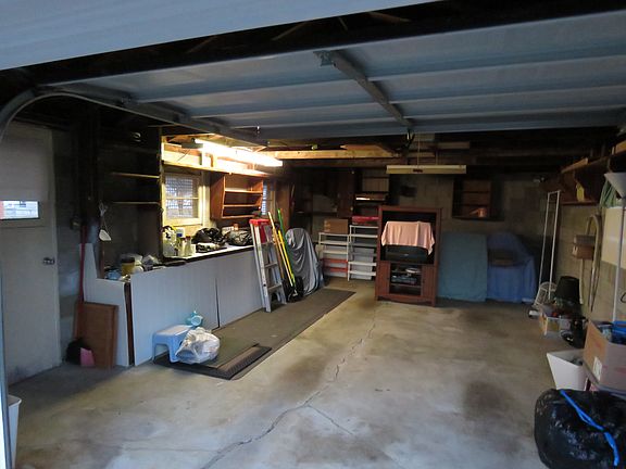 Inside of garage