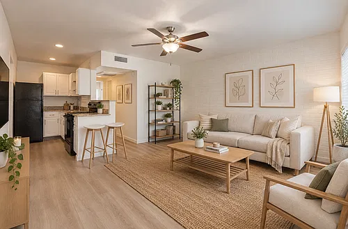Floor plan Newly Renovated 1 Bed Units