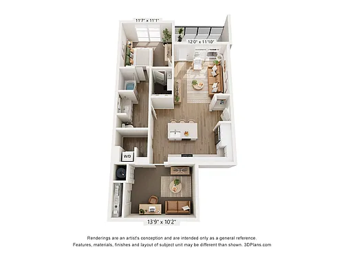 Floor plan A3-B