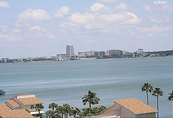 Clearwater City view from the smaller balcony