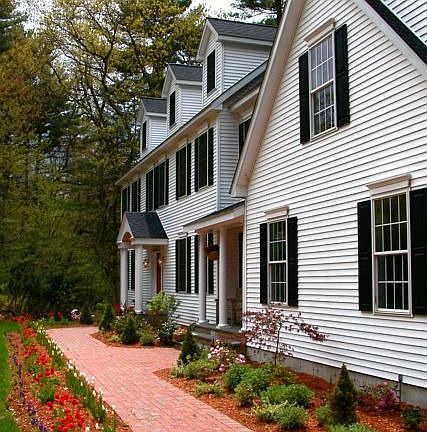 Brick walk and bluestone steps