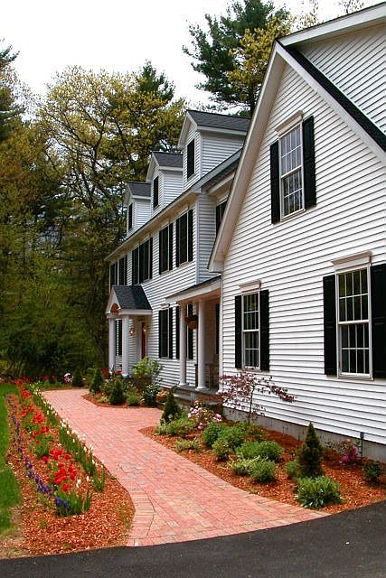 Brick walk and bluestone steps