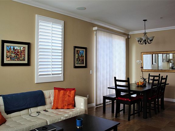 Dining area connecting to living room.