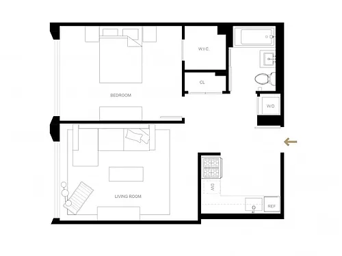 Floor plan A14-R