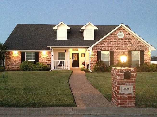 Evening pic of your new home