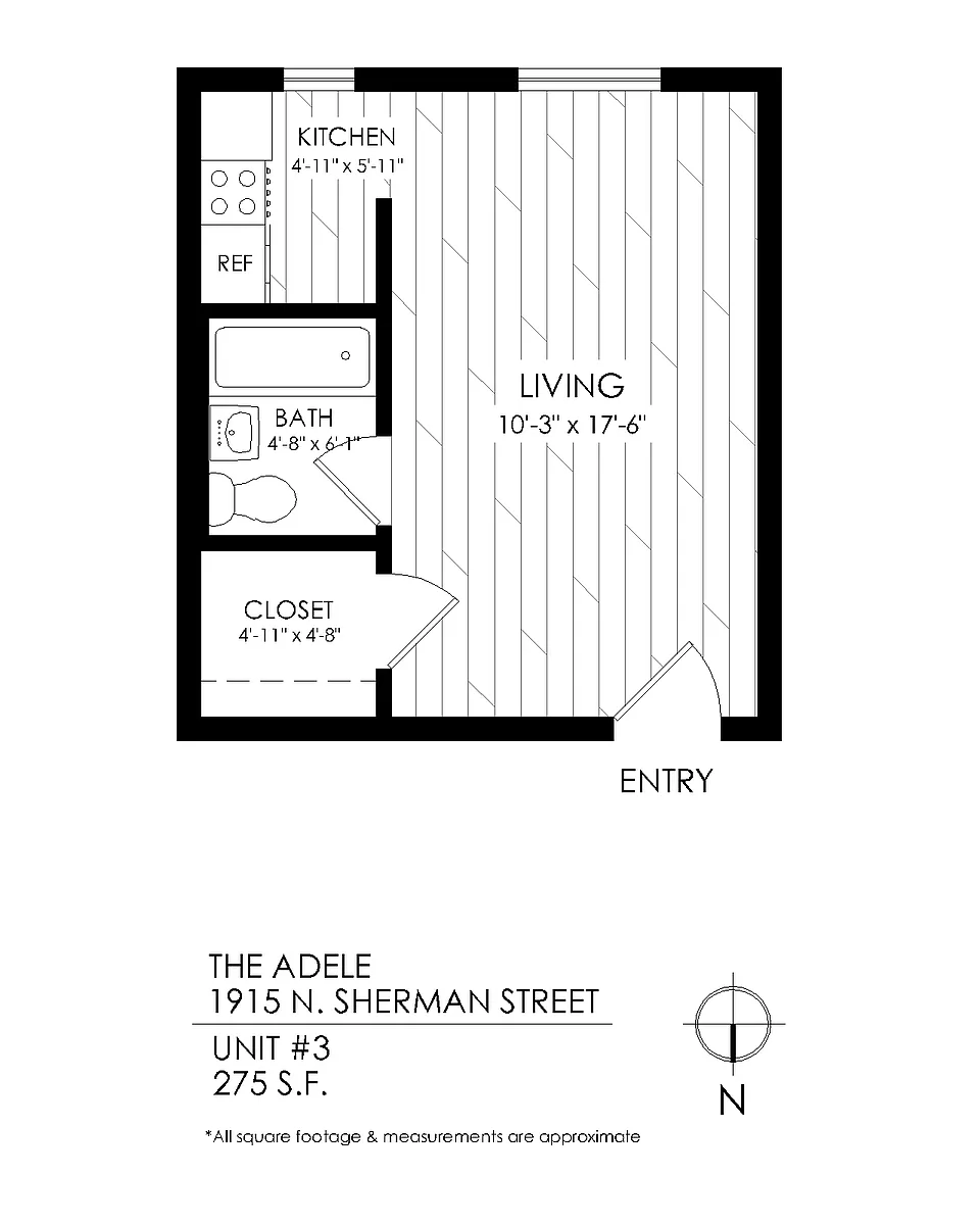 Floor plan Studio
