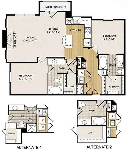 Floor plan B2