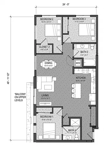 Floor plan The Creek