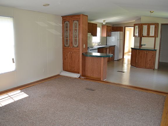living room looking into the kitchen
