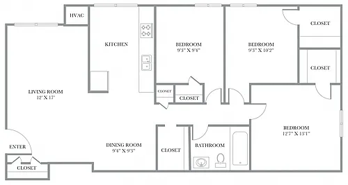 Floor plan Newport