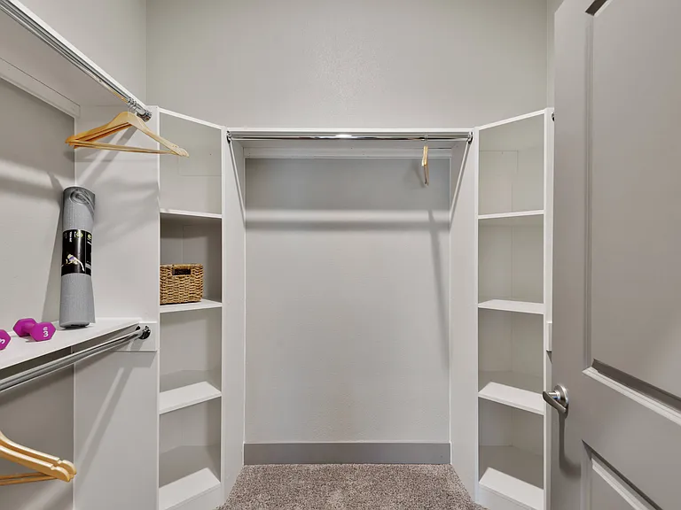 Luxury Walk-In Closet | Discovery Park Homes in Denton, TX