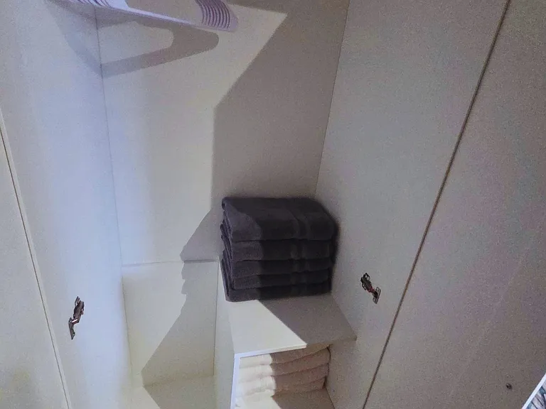 Fresh bath and beach towels provided for your comfort and convenience.