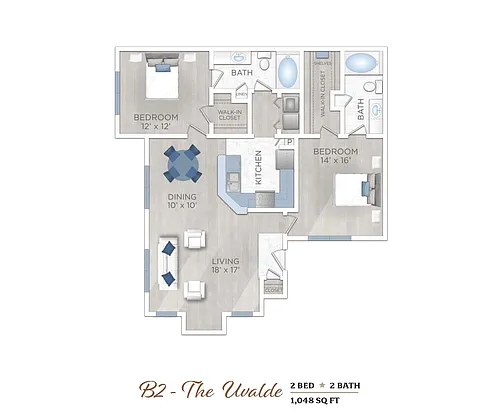 Floor plan B2Q