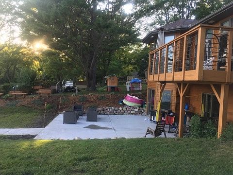 patio area 