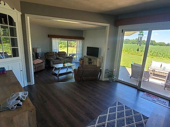 Back entry/living room view 