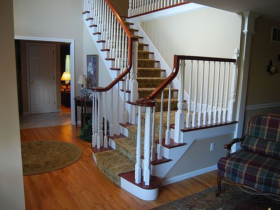 Custom Cherry Stairway