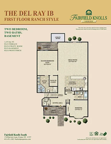 Floor plan The Del Ray IB