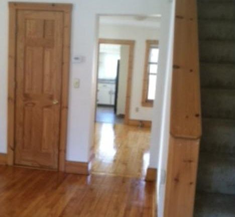 apartment from front door