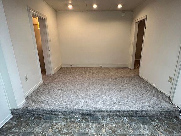 Family room off entry space/foyer