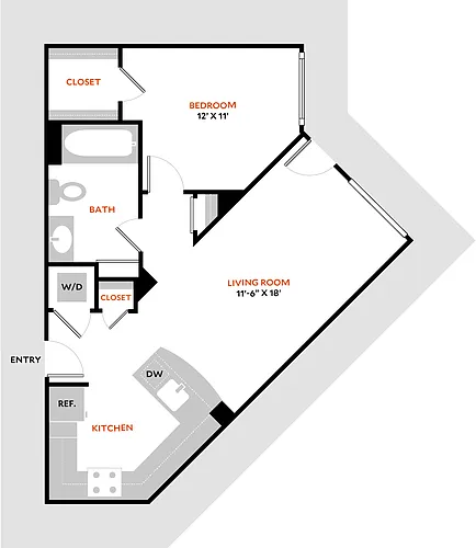 Floor plan Plan 1I