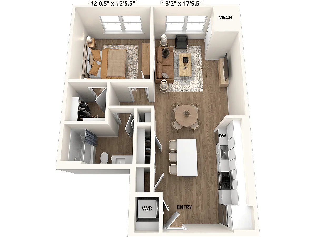 Floor plan A5-763-Scheme I