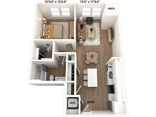 Floor plan A5-763-Scheme I