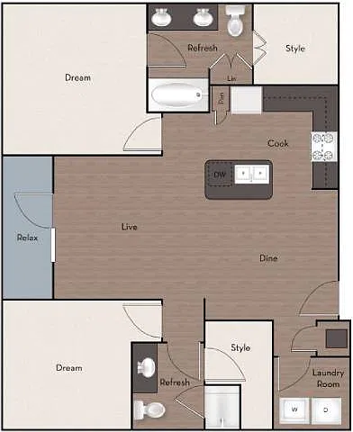 Floor plan B2