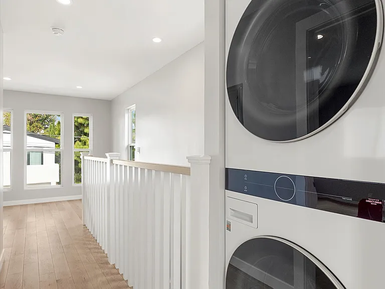 On site washer and dryer