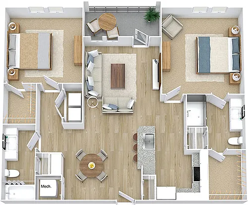 Floor plan Addison