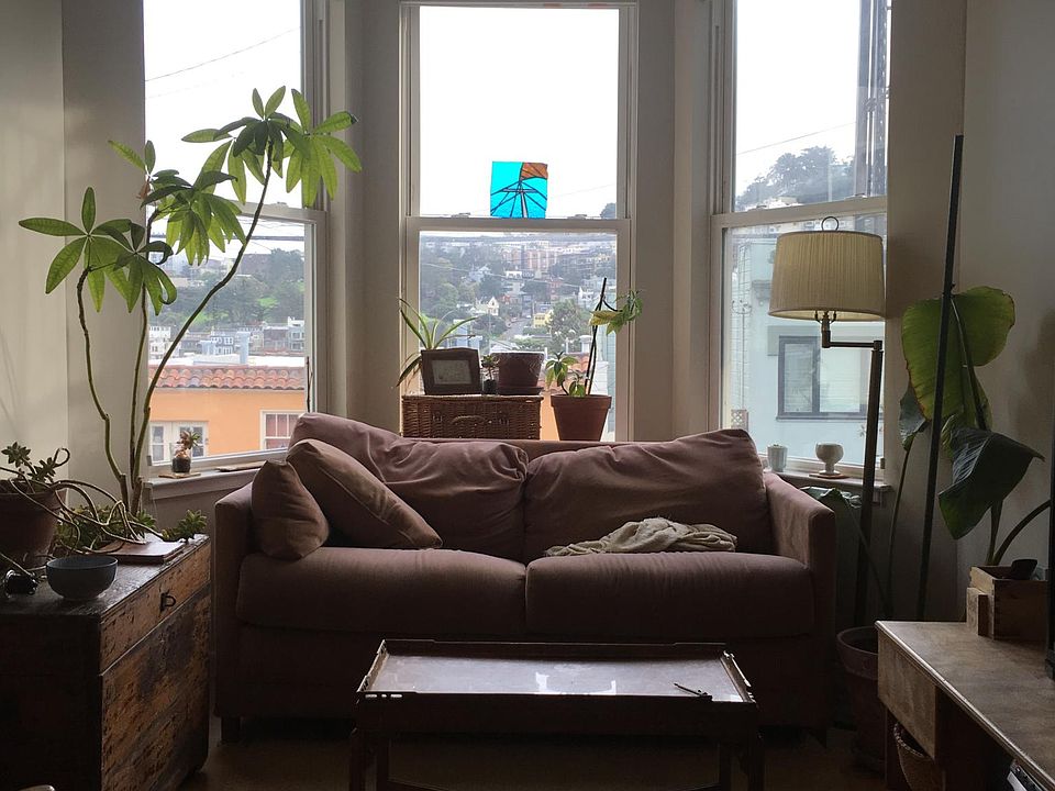 Living area being lived in